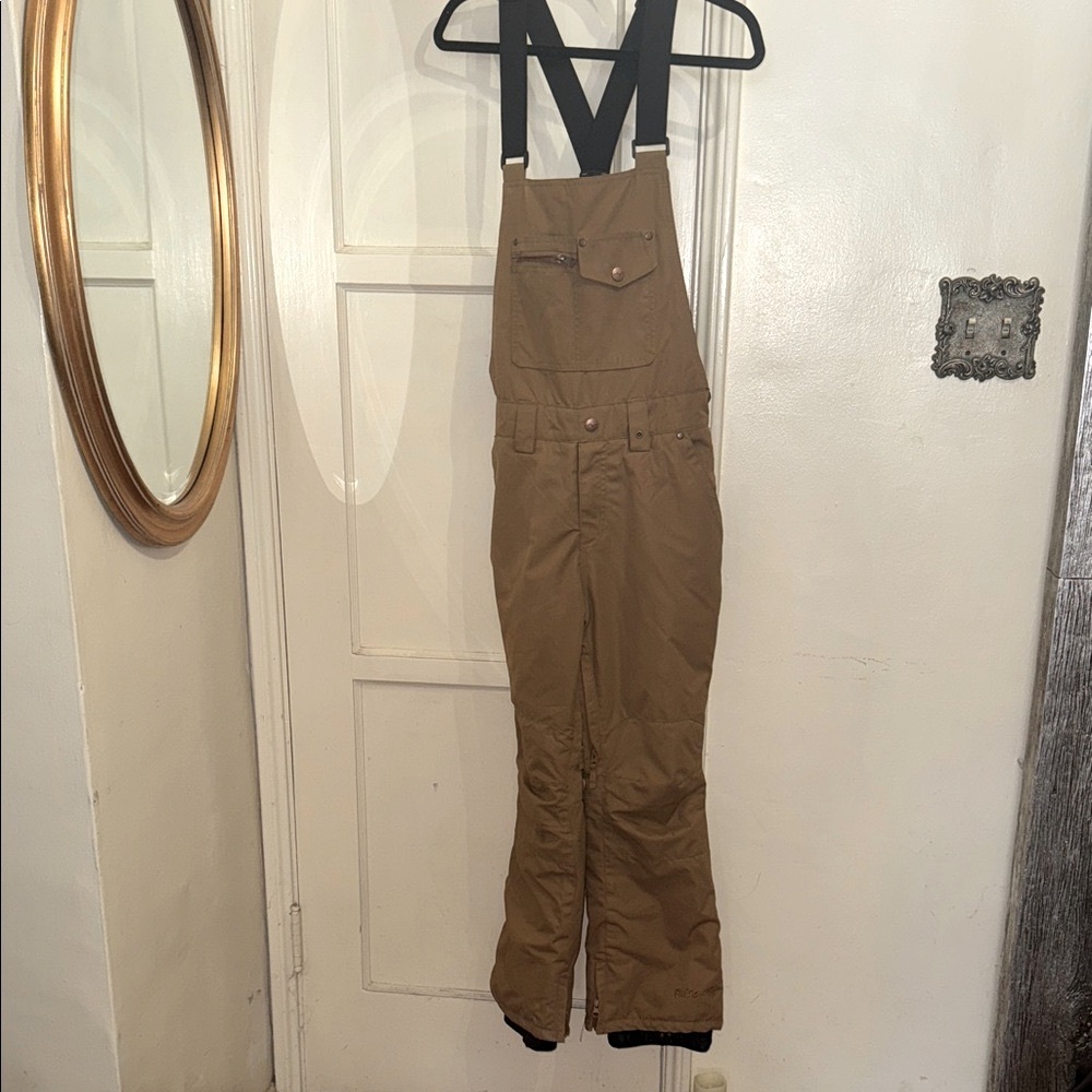 Pulse Brown and Black Jumpsuit with Classic Silhouette